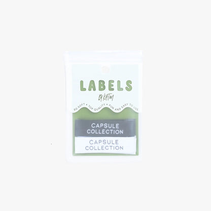 Capsule Collection Labels