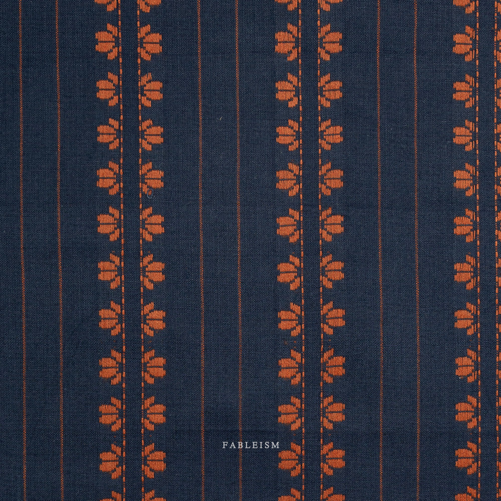 Deco Stripe in Navy - Fine & Dandy