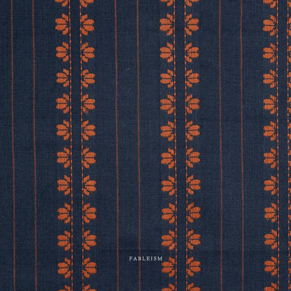 Deco Stripe in Navy - Fine & Dandy