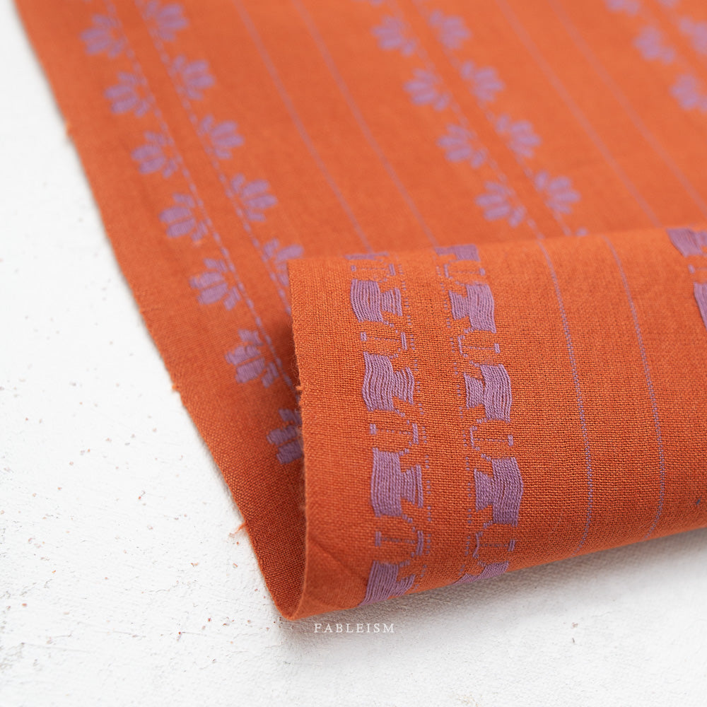 Deco Stripe in Spice - Fine & Dandy