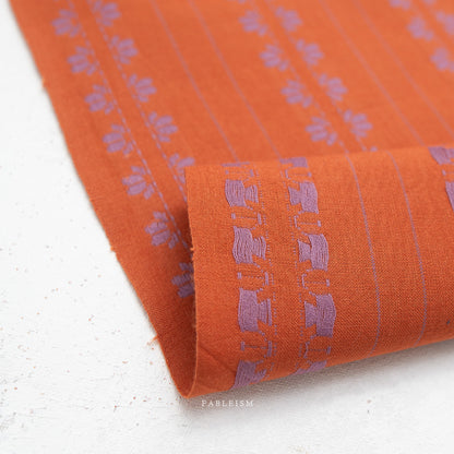 Deco Stripe in Spice - Fine & Dandy