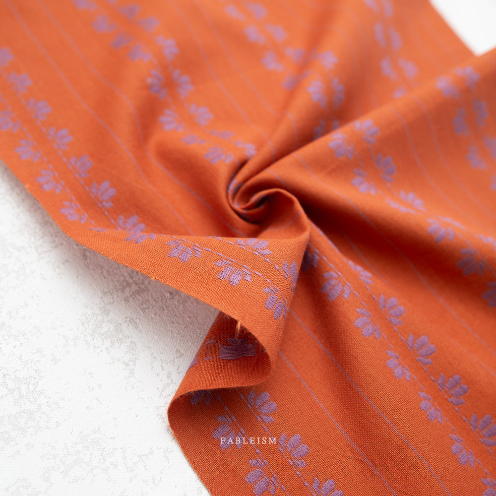 Deco Stripe in Spice - Fine & Dandy
