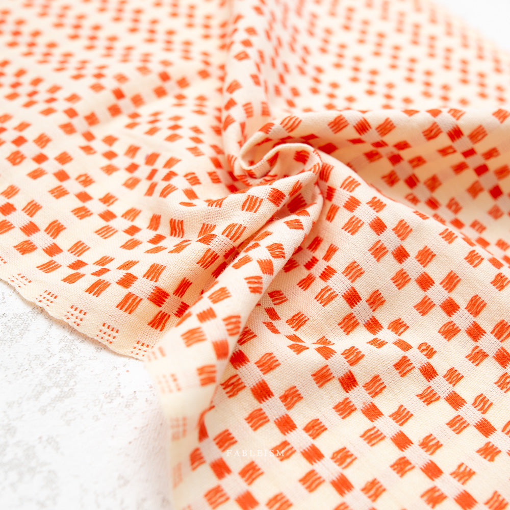 Basketweave in Picnic - Fine & Dandy