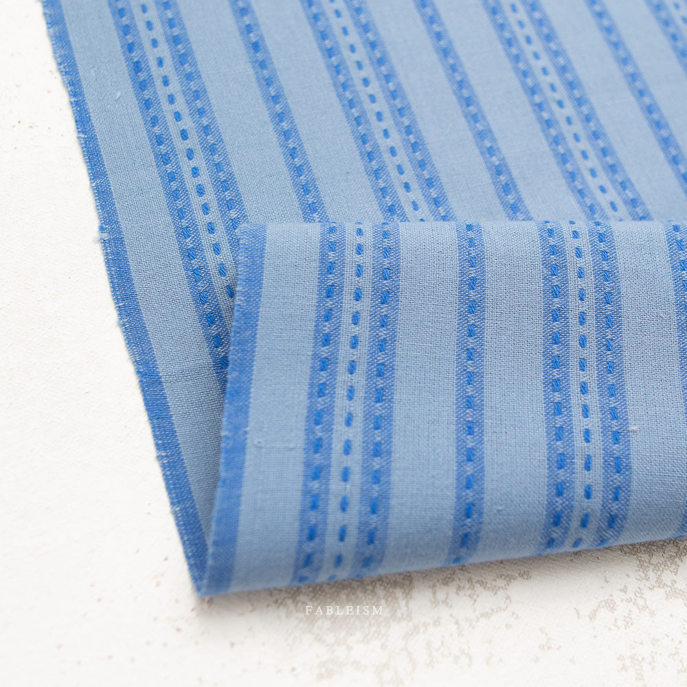 Stitch Stripe in Blue - Fine & Dandy