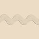 Jumbo Ric Rac in Cream