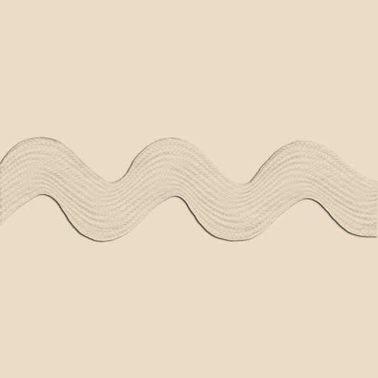 Jumbo Ric Rac in Cream