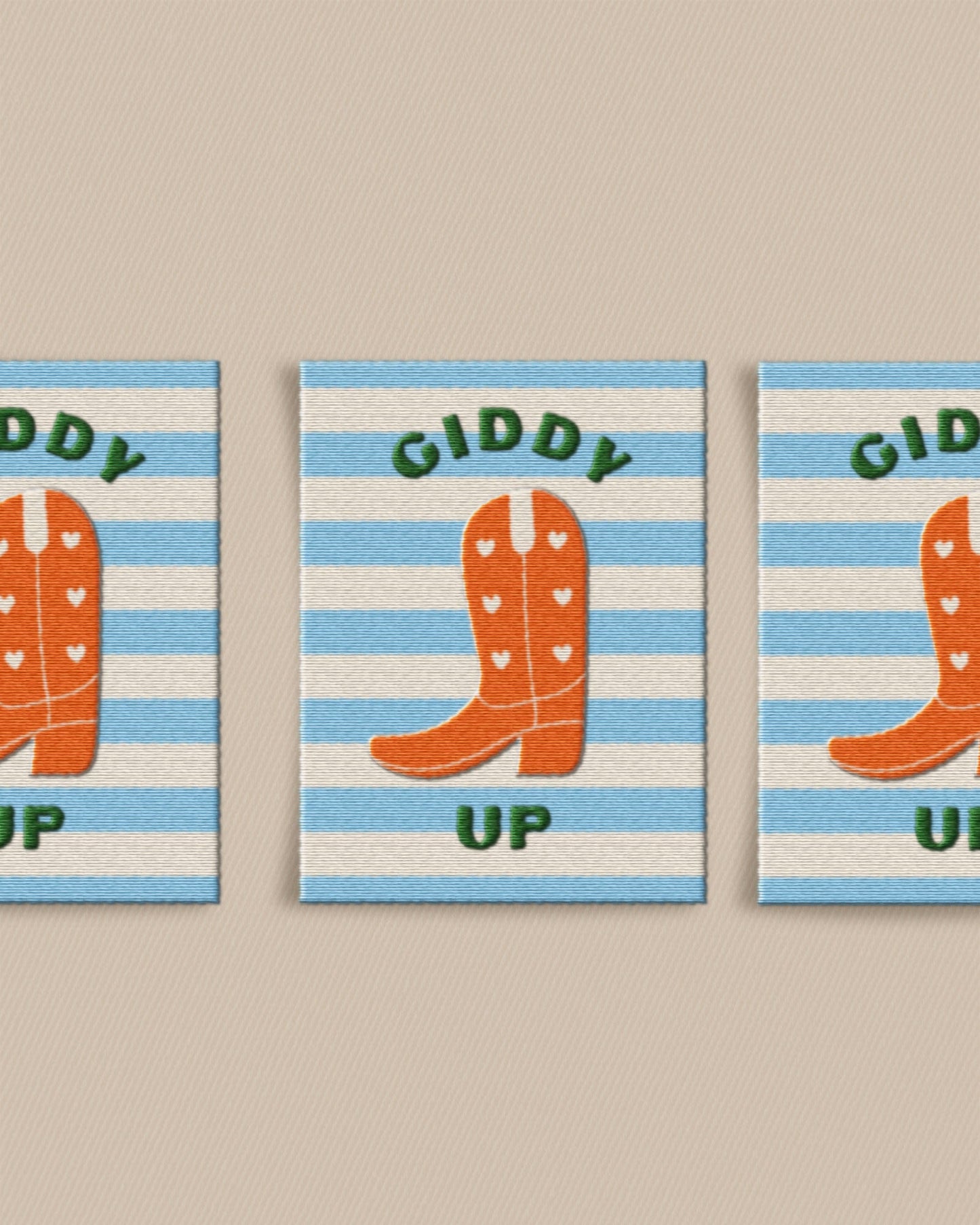 Cowboy Boot Labels