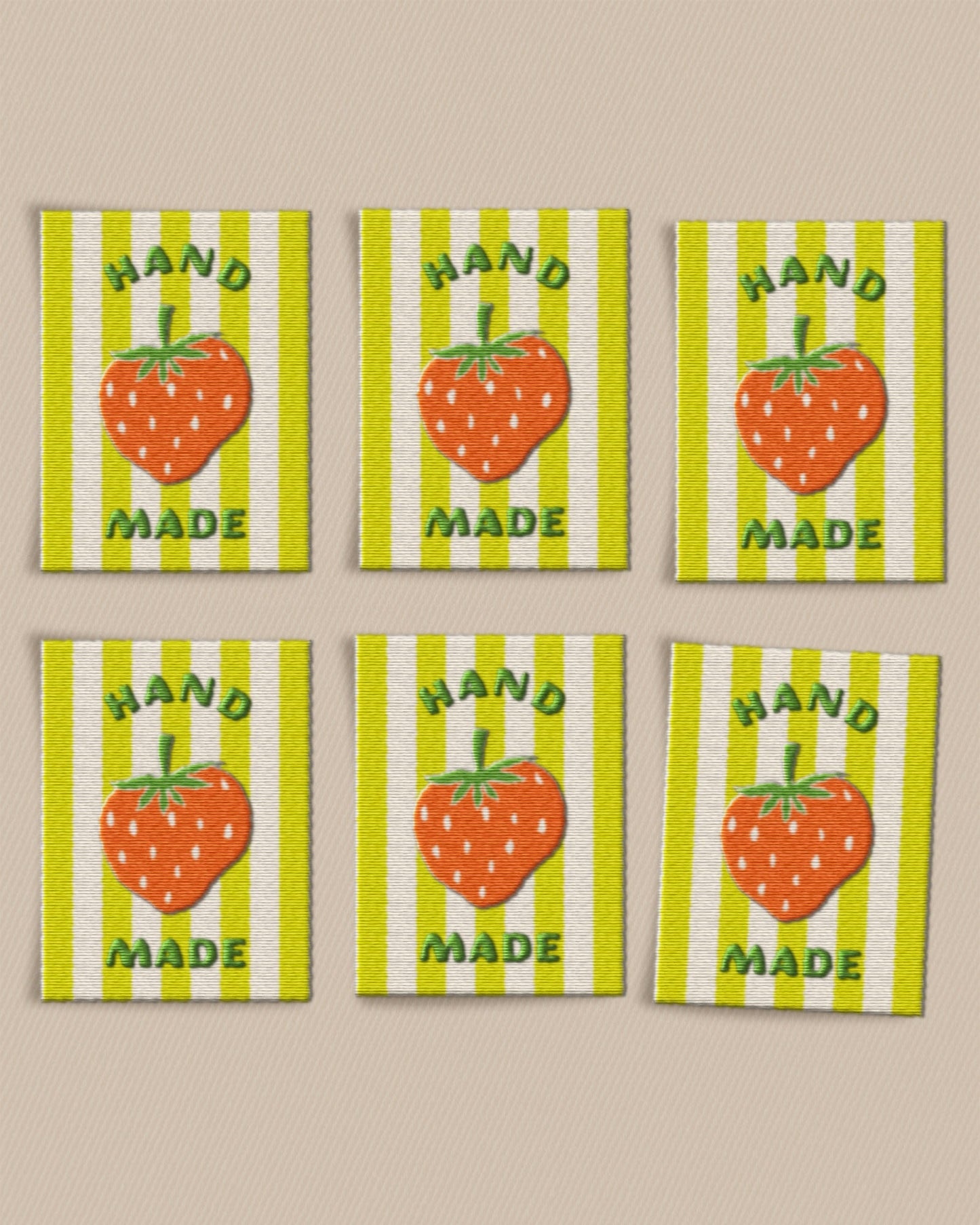 Strawberry Labels