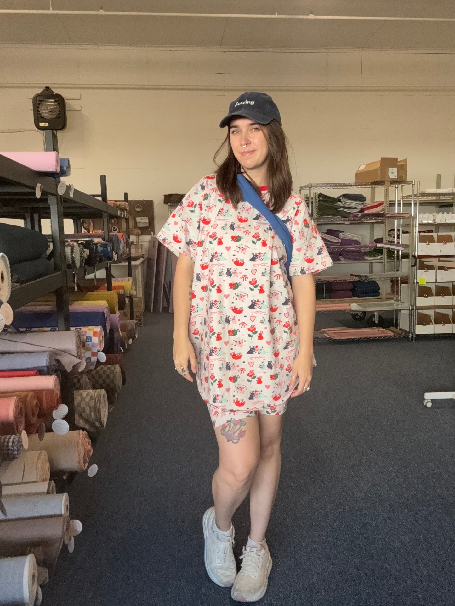 Bunnies in Love - Collab Print Run with So Lazo - Wide Cotton Jersey