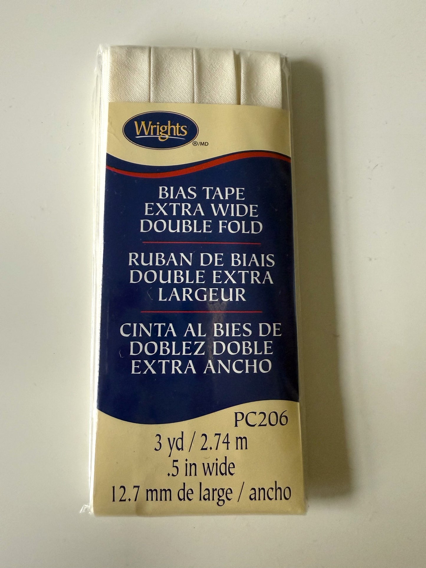 Bias Binding - 1/2" Double Fold (3 yards in a Pack)