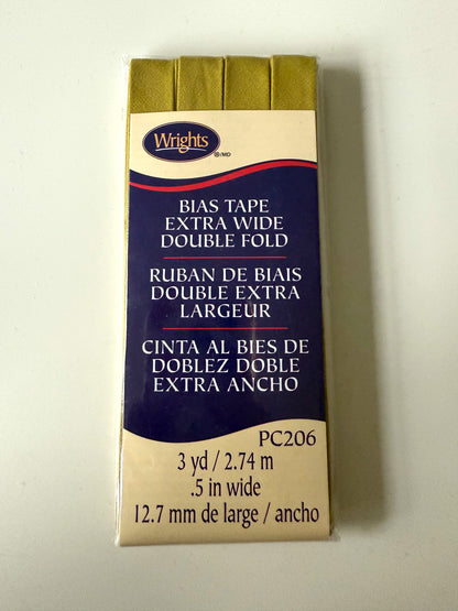 Bias Binding - 1/2" Double Fold (3 yards in a Pack)