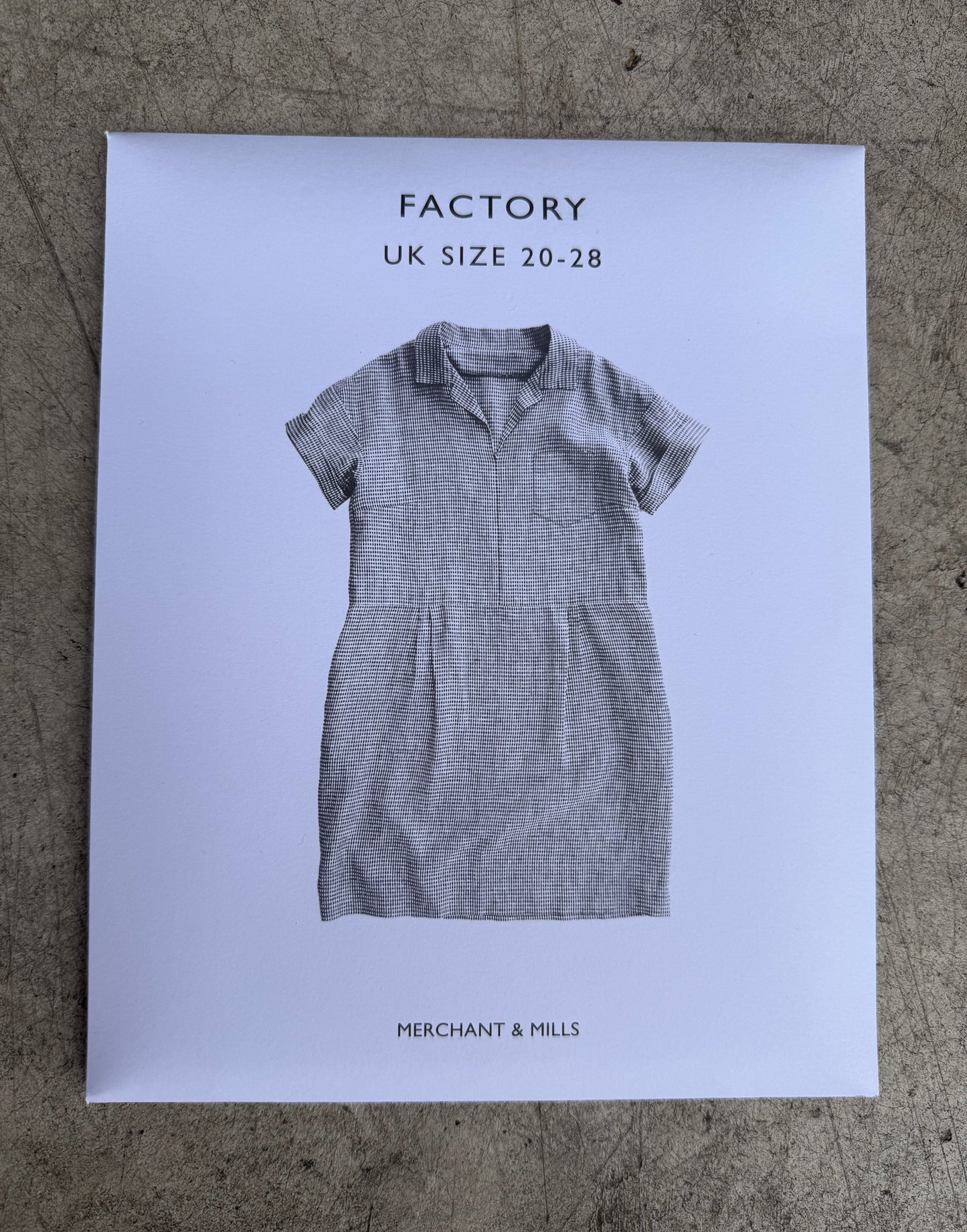 The Factory Sewing Pattern (Sizes UK 20-28 )