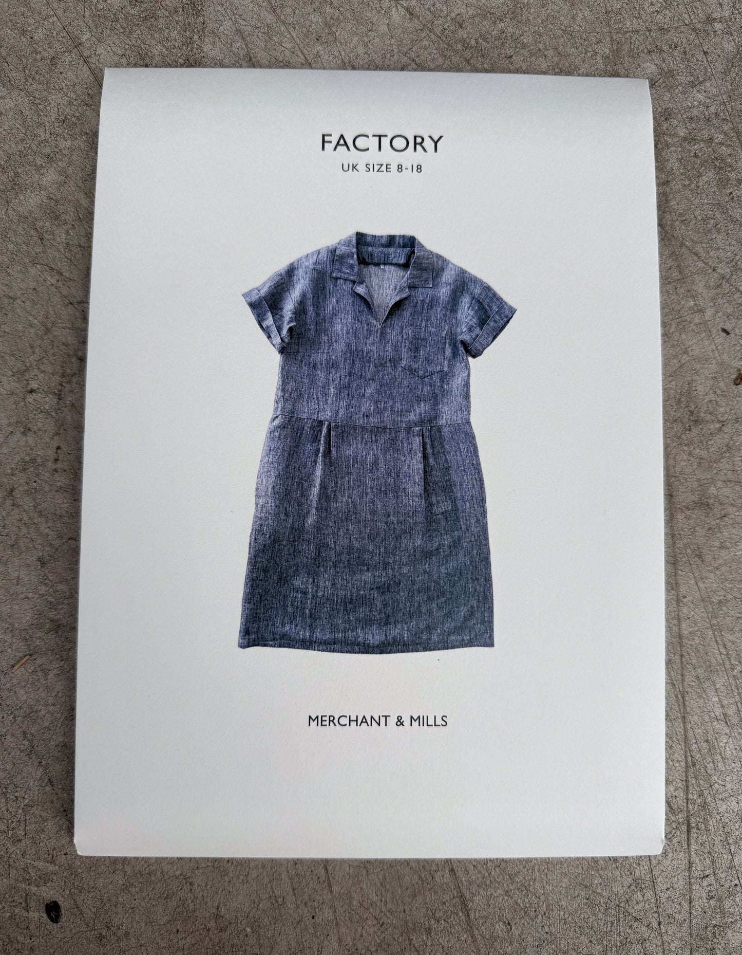 The Factory Sewing Pattern (Sizes UK 8-18)