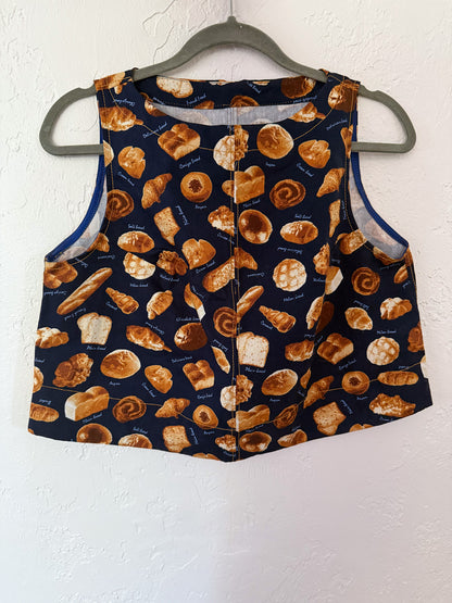 Bread Babe -  Navy - Japanese Cotton Canvas