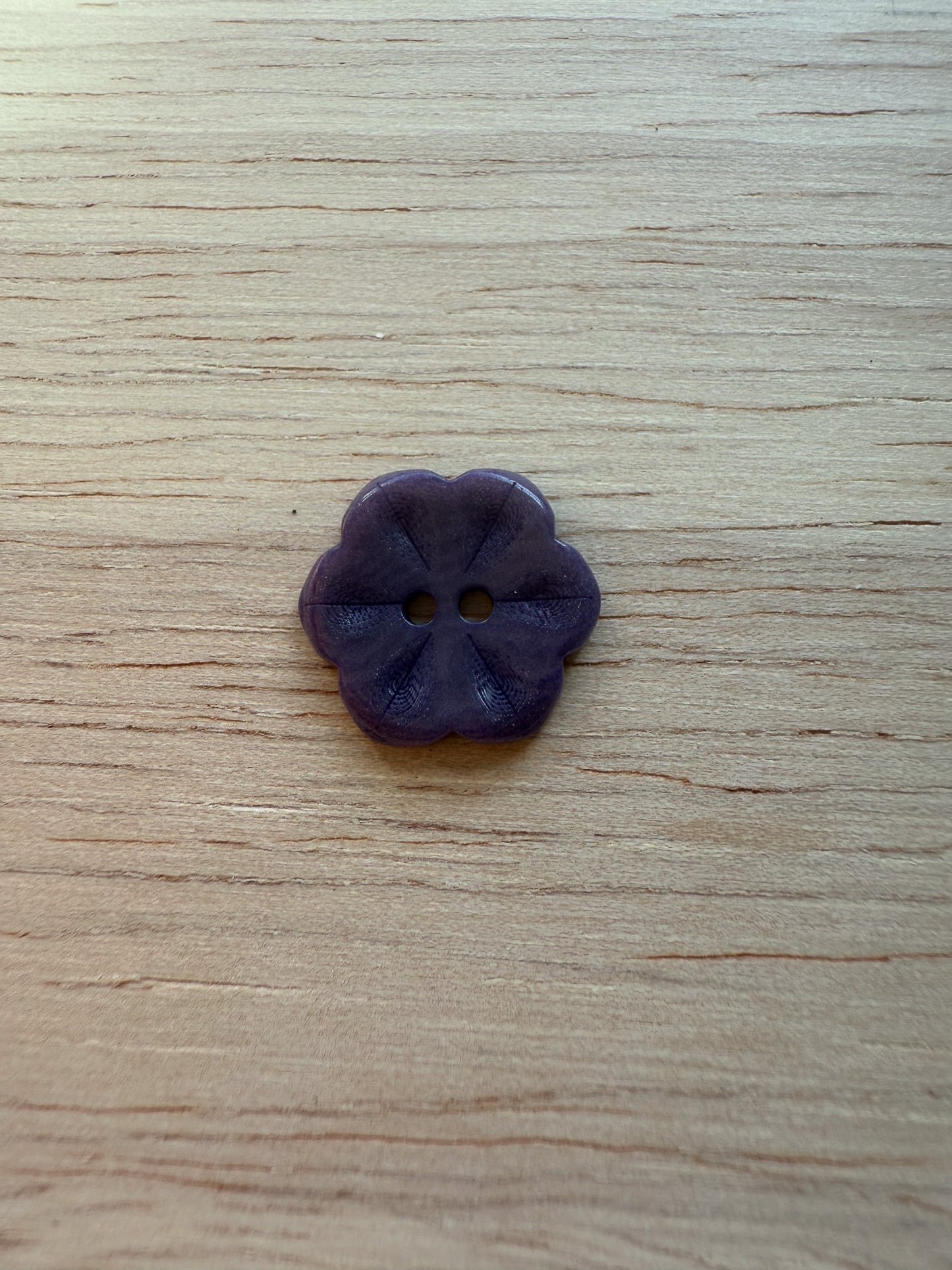 Flower Corozo Shirting Buttons - 0.6" (sold by the button)