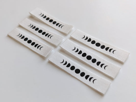 Lunar Phases - Cotton Labels