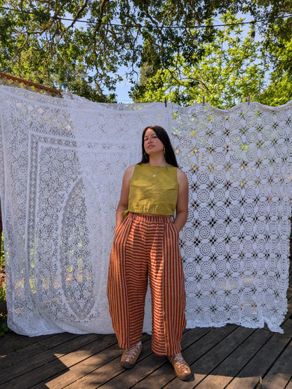 Luminous Linen - Stripe - Tajín