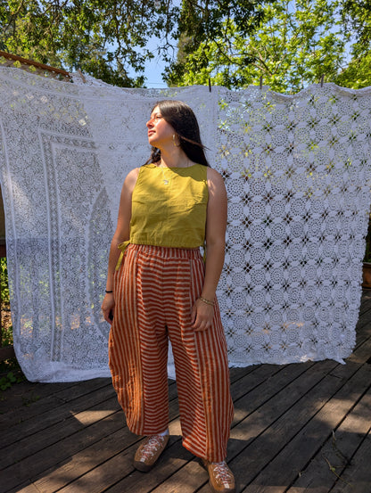 Luminous Linen - Stripe - Tajín