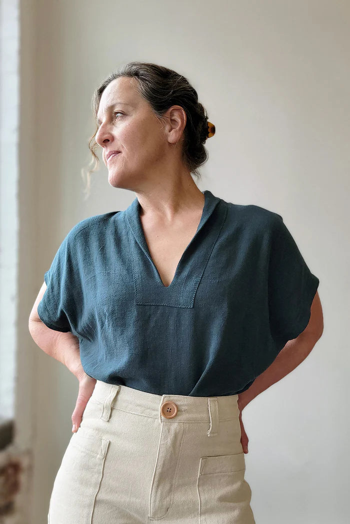 Revel Topper Sewing Pattern (Sizes 00-20 & 16-34) by Sew House Seven