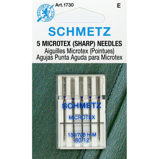 Schmetz Microtex Sharp Needles