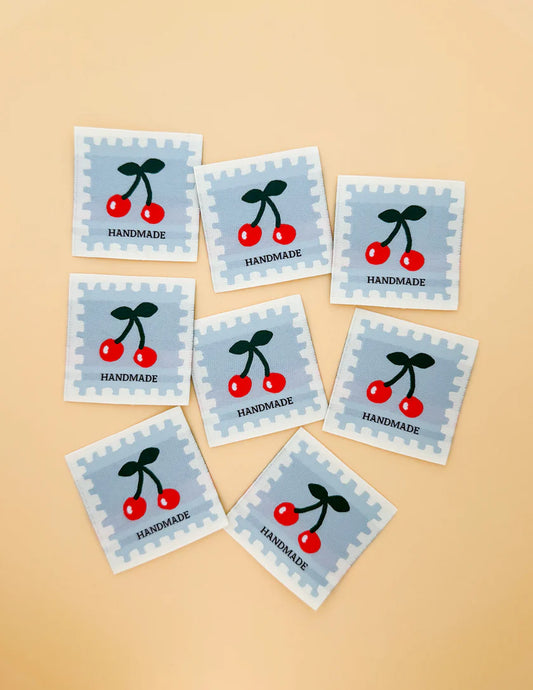 Baby Blue Cherry Labels