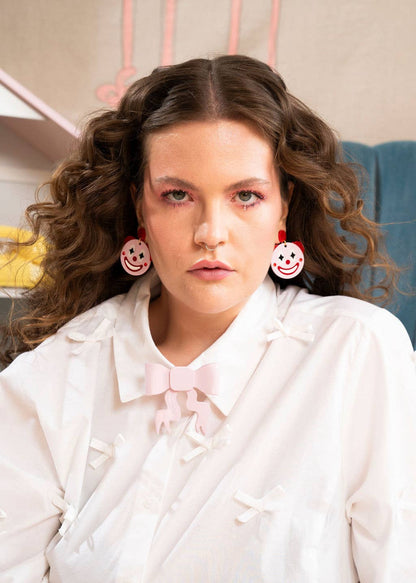 Kitschy Clown Statement Earrings