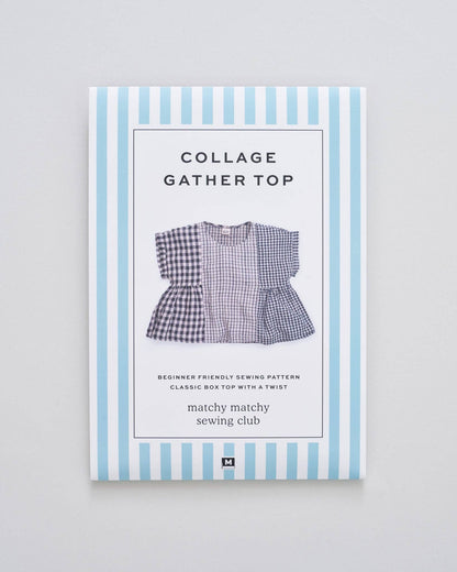 Collage Gather Top Printed Sewing Pattern