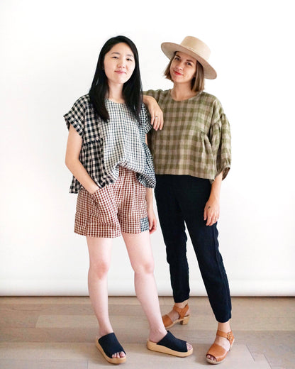 Collage Gather Top Printed Sewing Pattern
