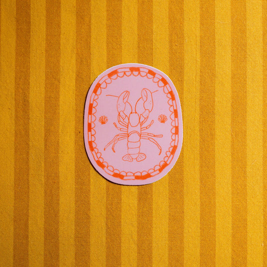 Coastal Lobster Sticker
