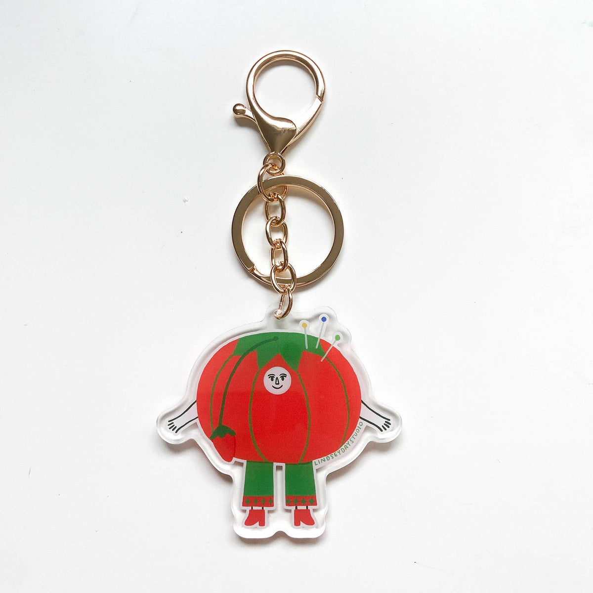 Sewing Friend Keychain Bag Charm