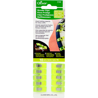 Wonder Clips - Neon Green