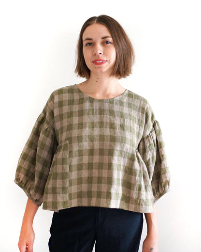 Collage Gather Top Printed Sewing Pattern