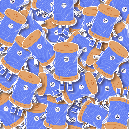 Embroidery Thread Friend Sticker