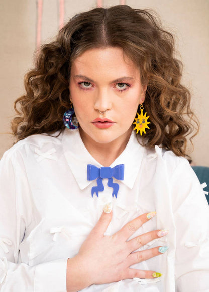 Astro Sun + Moon Statement Earrings