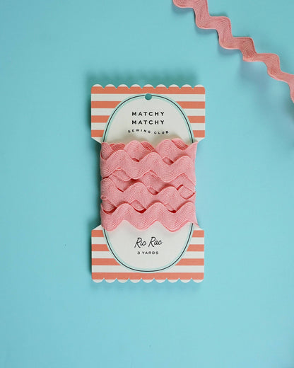 Pink Taffy Big Ric Rac - 3 yards
