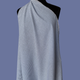 Cotton Seersucker Stripe in Grey - Deadstock