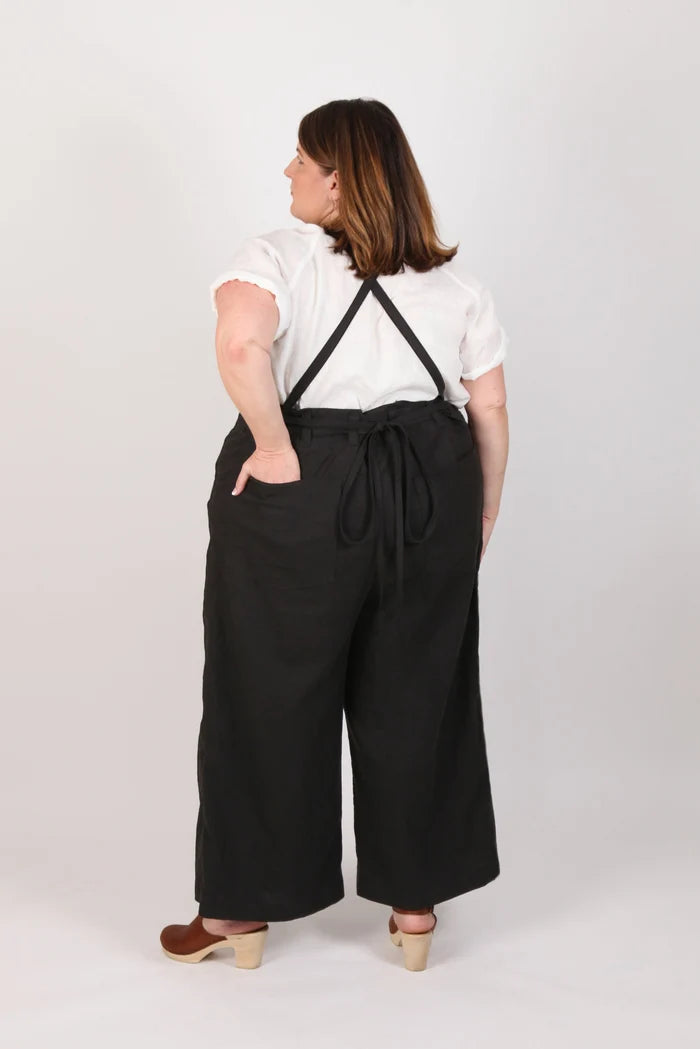 Burnside Bibs Sewing Pattern (Curvy Sizes 18-34) by Sew House Seven