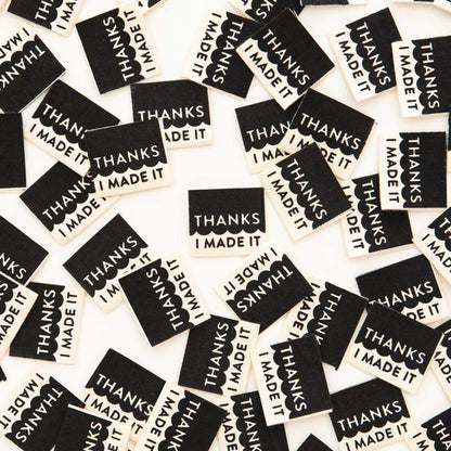 "Thanks I Made It" Organic Cotton Labels